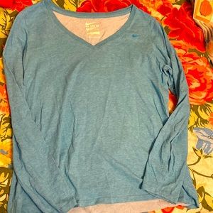 Nike Dri-Fit Athletic Cut LS Tee